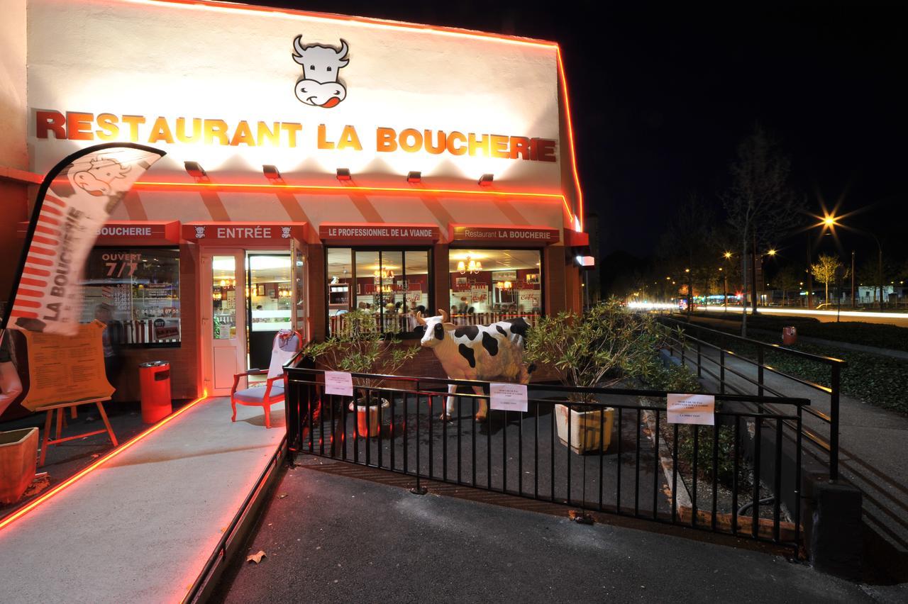 Abbatiale Hotel Et Restaurant Grenoble Centre エクステリア 写真